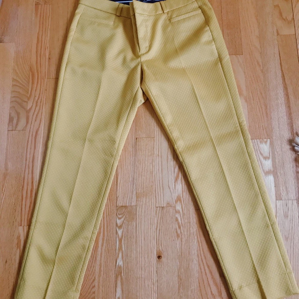 Yellow Banana Republic Pants